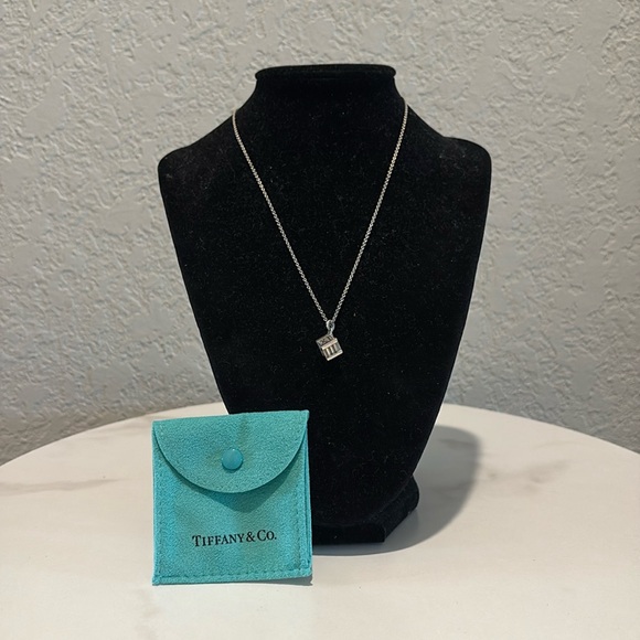 Tiffany Necklace Cube Atlas Necklace Silver925